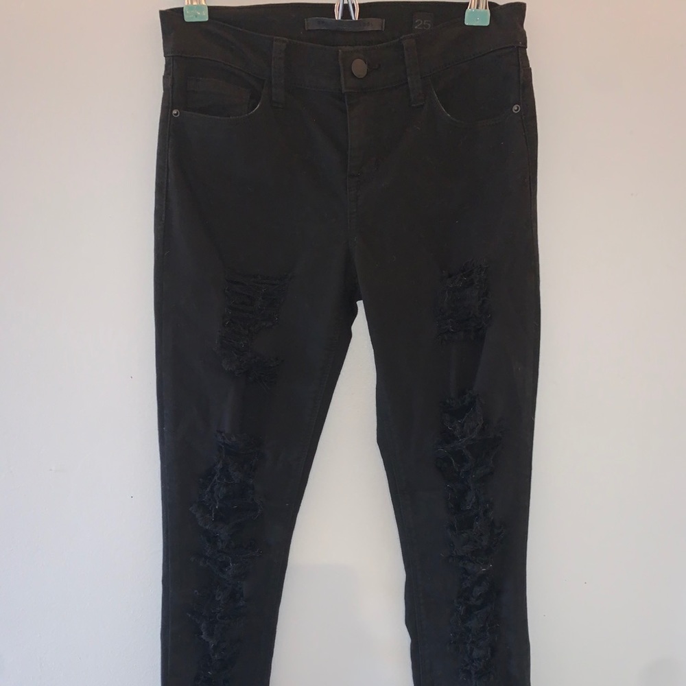 Black Ripped Jeans